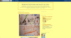 Desktop Screenshot of birincisinifkarikaturleri.blogspot.com