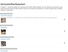 Tablet Screenshot of birincisinifkarikaturleri.blogspot.com