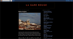 Desktop Screenshot of lagarerouge.blogspot.com