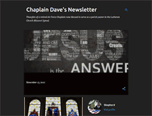 Tablet Screenshot of chapdavenewsletter.blogspot.com