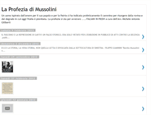 Tablet Screenshot of laprofezia.blogspot.com