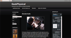Desktop Screenshot of geekphysical.blogspot.com
