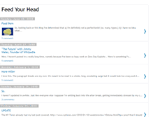 Tablet Screenshot of feeedyourheadd.blogspot.com