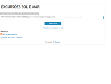 Tablet Screenshot of excursoessolemar.blogspot.com