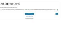 Tablet Screenshot of maxsecret.blogspot.com