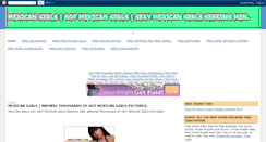 Desktop Screenshot of mexicangirls-sexy.blogspot.com