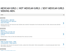 Tablet Screenshot of mexicangirls-sexy.blogspot.com