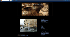 Desktop Screenshot of american-indian-art.blogspot.com