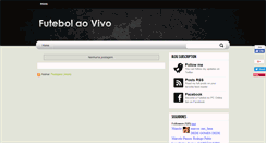 Desktop Screenshot of futebolnopconline.blogspot.com