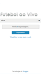Mobile Screenshot of futebolnopconline.blogspot.com