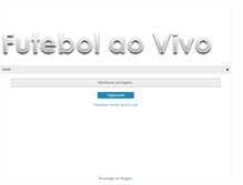 Tablet Screenshot of futebolnopconline.blogspot.com