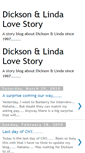 Mobile Screenshot of dickson-linda-lovestory.blogspot.com