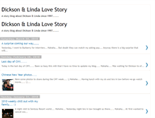 Tablet Screenshot of dickson-linda-lovestory.blogspot.com