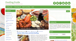Desktop Screenshot of fooding-guide.blogspot.com