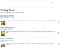 Tablet Screenshot of fooding-guide.blogspot.com
