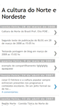 Mobile Screenshot of blogculturadonorte.blogspot.com
