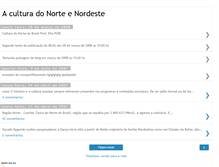 Tablet Screenshot of blogculturadonorte.blogspot.com