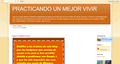 Desktop Screenshot of practicandounmejorvivir.blogspot.com