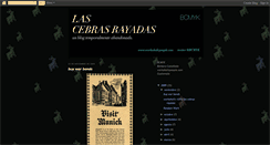 Desktop Screenshot of lascebrasrayadas.blogspot.com