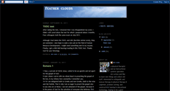 Desktop Screenshot of featherclouds.blogspot.com