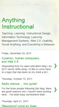 Mobile Screenshot of anythinginstructional.blogspot.com