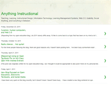 Tablet Screenshot of anythinginstructional.blogspot.com