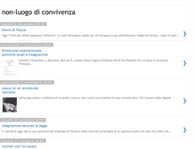 Tablet Screenshot of progettotracce-non-luogodiconvivenza.blogspot.com