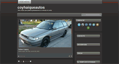 Desktop Screenshot of coyhaiqueautos.blogspot.com