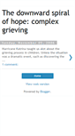 Mobile Screenshot of childrensgrieving.blogspot.com