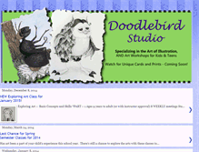 Tablet Screenshot of doodlebirdstudio.blogspot.com