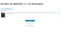 Tablet Screenshot of novastornovabackup.blogspot.com