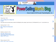 Tablet Screenshot of powersellingmom.blogspot.com