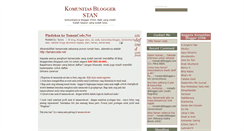 Desktop Screenshot of bloggerstan.blogspot.com