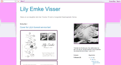 Desktop Screenshot of lilyemkevisser.blogspot.com