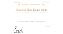 Desktop Screenshot of charlottesrealestatemom.blogspot.com