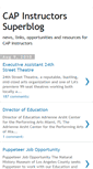 Mobile Screenshot of capinstructors.blogspot.com