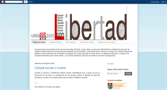 Desktop Screenshot of educacionconlibertad.blogspot.com