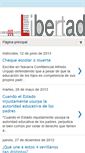 Mobile Screenshot of educacionconlibertad.blogspot.com