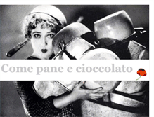 Tablet Screenshot of comepaneecioccolato.blogspot.com