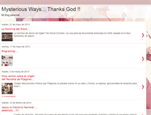 Tablet Screenshot of mysteriouswaystg.blogspot.com