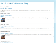 Tablet Screenshot of jakubsuniversalblog.blogspot.com