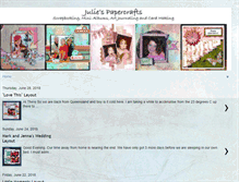 Tablet Screenshot of juliekairl.blogspot.com