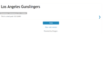 Tablet Screenshot of lagunslingers.blogspot.com