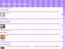 Tablet Screenshot of catherinescreativecorner.blogspot.com