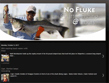 Tablet Screenshot of noflukefishing.blogspot.com