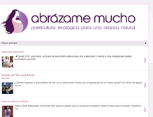 Tablet Screenshot of abrazamemucho.blogspot.com