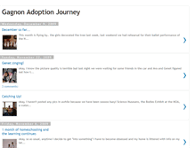 Tablet Screenshot of gagnonadoptionjourney.blogspot.com