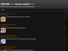 Tablet Screenshot of online-movie-music-masti.blogspot.com