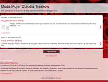 Tablet Screenshot of claudiatreskow.blogspot.com