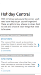 Mobile Screenshot of holidaycentral.blogspot.com
